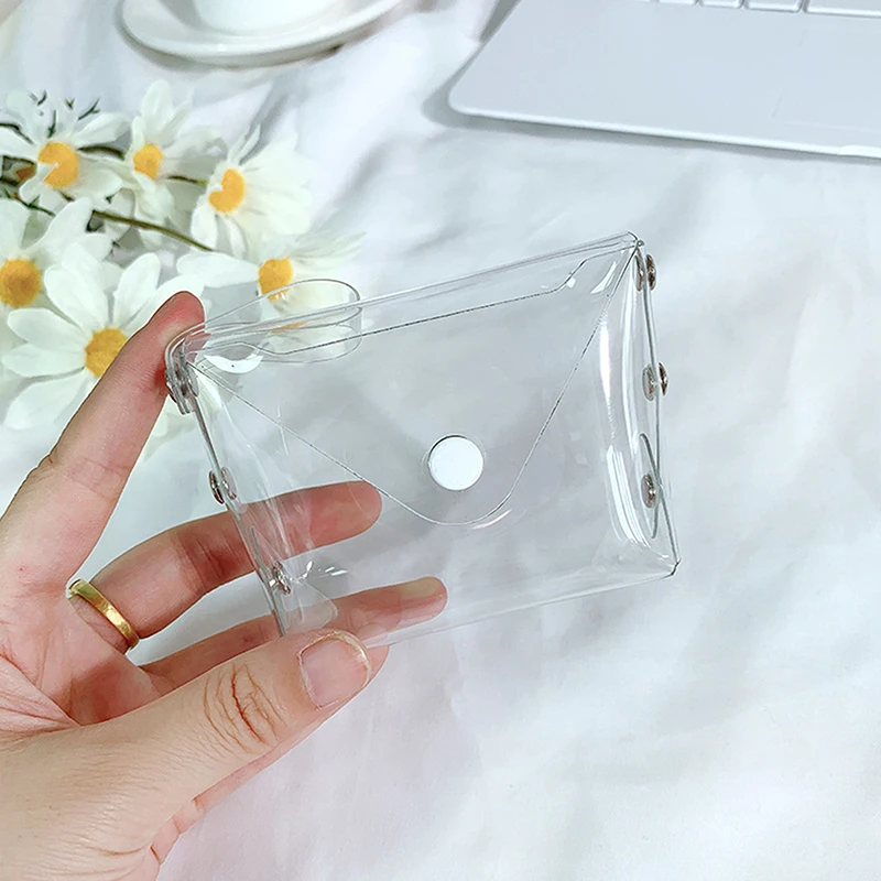 

1Pcs Transparent PVC Stationary Organizer Stationery Pen Holder Cute Pencil Case