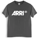 Мужские летняя хлопчатобумажная футболка Свободные топы с логотипом ARRI Motion picture, футболка с камерой для трансляции, женская футболка унисекс, повседневные футболки