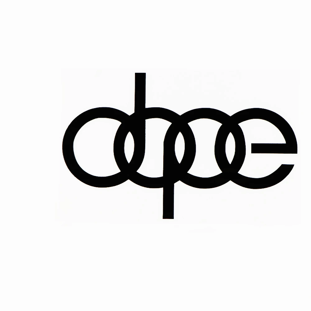 

Наклейка на автомобиль, новый дизайн, модные стильные наклейки из ПВХ, украшение на окно автомобиля, водонепроницаемая Солнцезащитная накл...