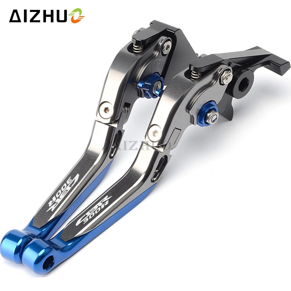 F Мотоциклетные ручки тормоза и сцепления, обработанные на станке с ЧПУ ручками руль для Honda CBR300R CB300F CB300 FA CBR CB 300 - Цвет: F