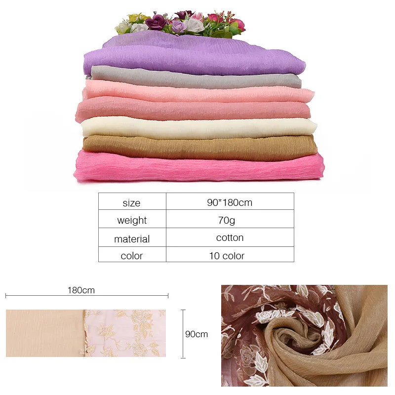 Модный простой кружевной Цветочный лоскутный шелковая шаль шарф Женский