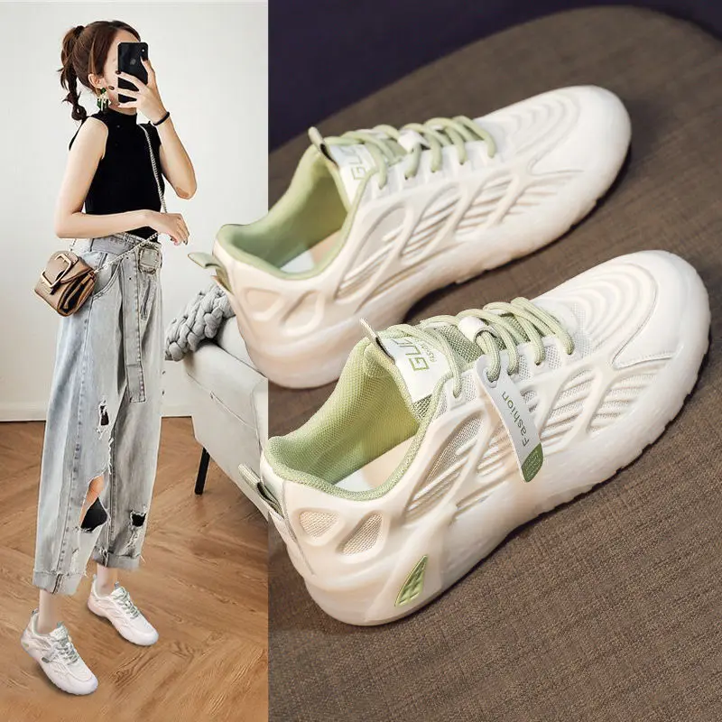 

LaiCai Women's Vulcanize Shoes Retro Platform Casual Sneakers Women Leisure Jogging Women Shoes Fashion Vulcanized Sneaker