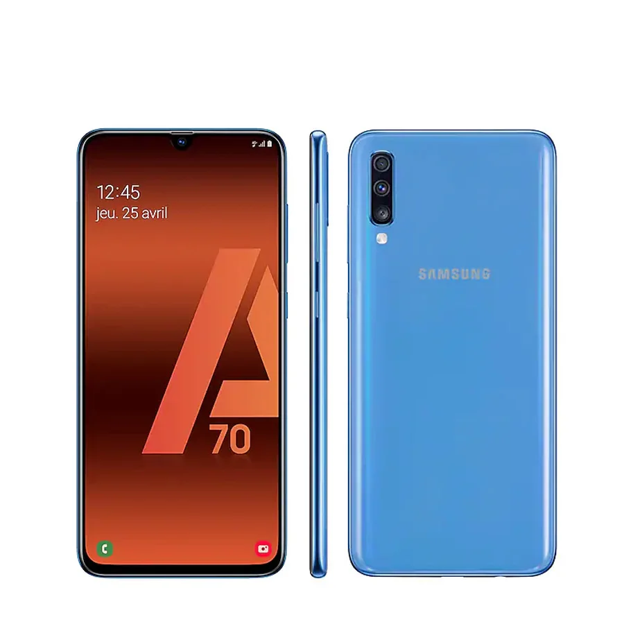 Мобильный телефон samsung Galaxy A70 A705MN DS 6 ГБ 128 Snapdragon 675 две sim карты 7 дюйма 32 МП тройная