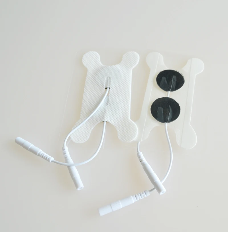 10 пар в комплекте Самоклеящаяся электродными пластинами для Тенс акупунктуры