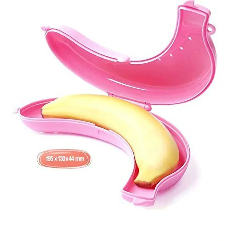 

3pcs Banana Cases Protection Box Portable Food Container Plastic Outdoor travel fruit Banana protection Storage Cases New