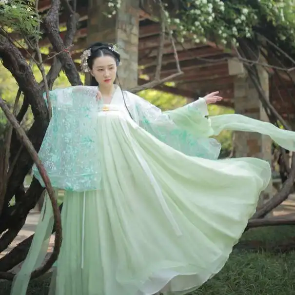 Китайская традиционная одежда для народного танца костюм принцессы Тан косплея
