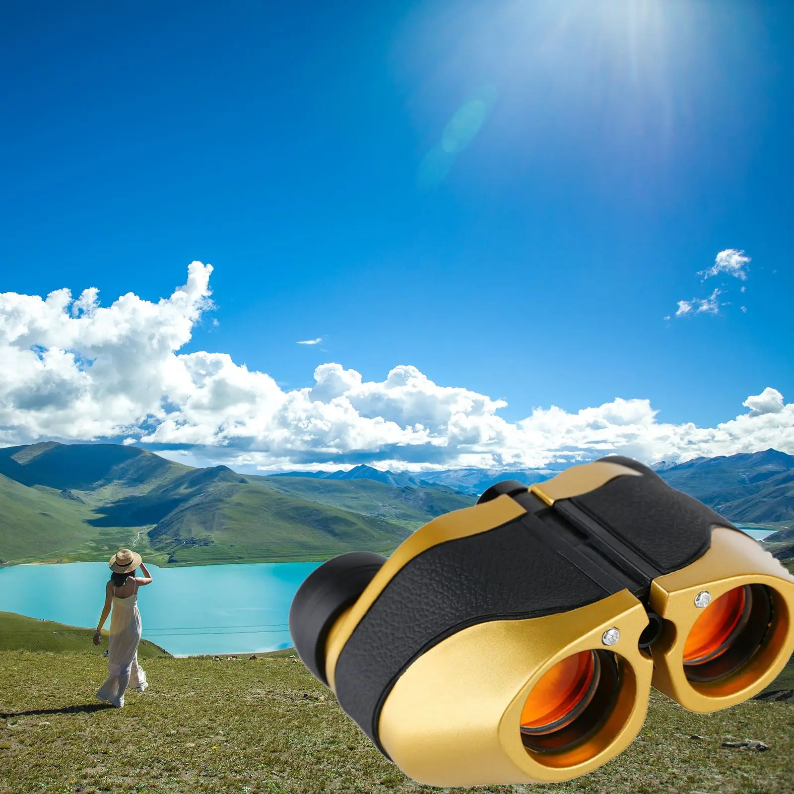 

Military Binoculars Hd Powerful Spyglass High Clarity Telescope For Hunting Camping 8x21 Entertaining Compact Binoculars