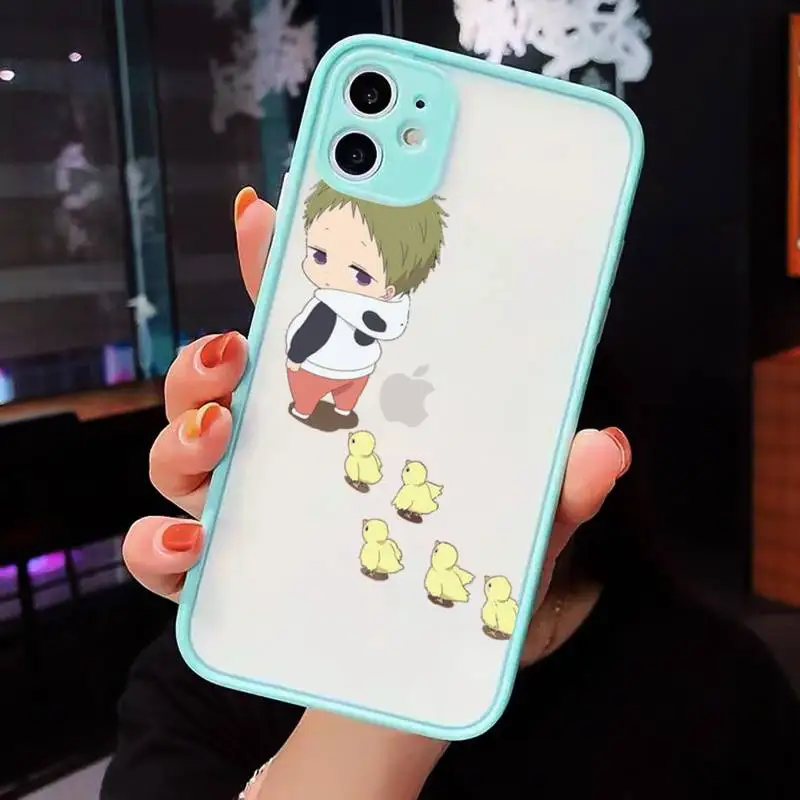

School Babysitters Ryuichi anime Kashima Phone Cases matte transparent For iphone 7 8 11 12 plus mini x xs xr pro max cover