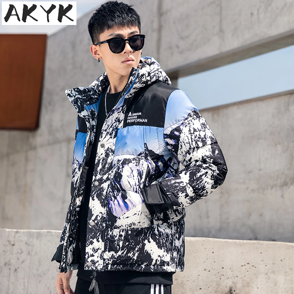 Winter casual down jackets