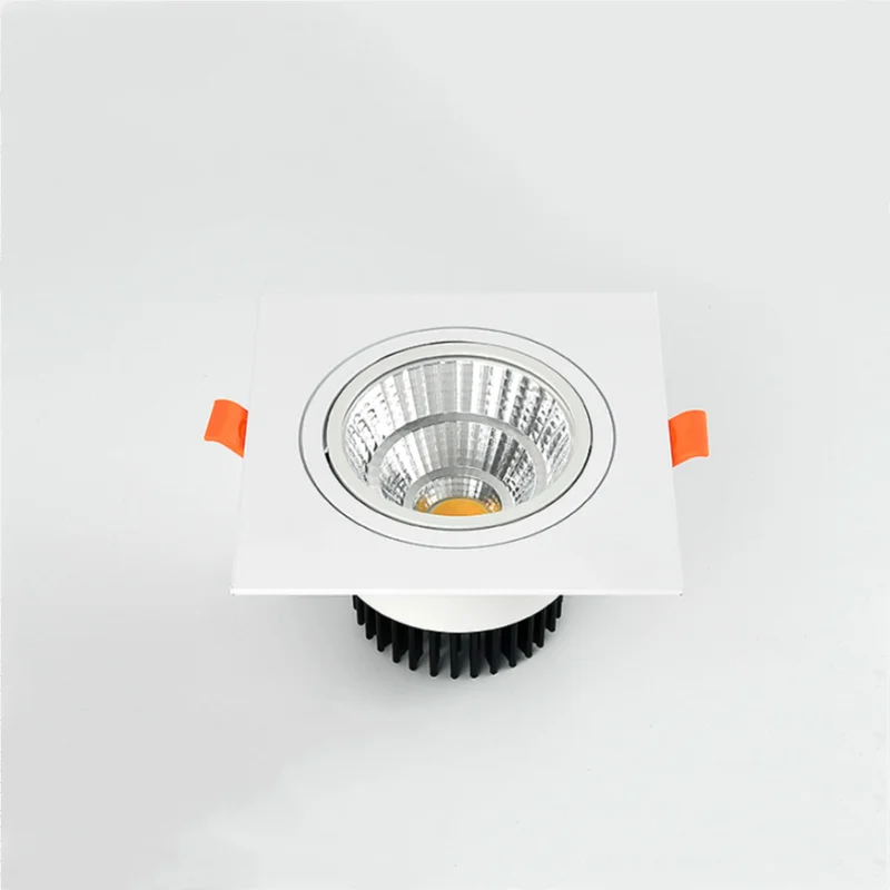 Новый встраиваемые квадратный Диммируемый светодиодный локальный светильник