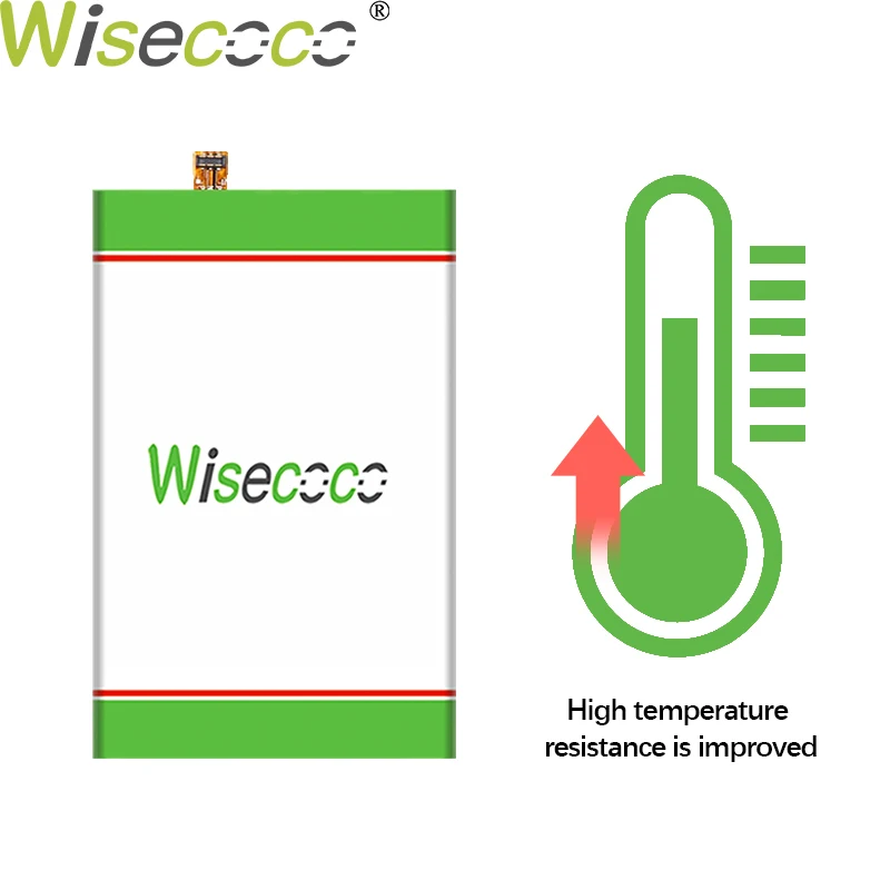 WISECOCO 5000 мАч BAT16514300 батарея Для Doogee Y6 Max мобильного телефона новейшее производство высокое качество батарея+ номер отслеживания