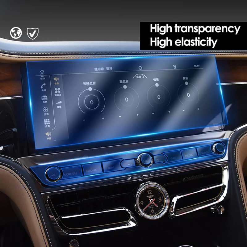 For Volvo S60 2020 TPU Transparent Film Car Dashboard Screen Armrest Protection Sticker V60 Accessories | Автомобили и мотоциклы