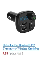 Ouhaobin 2.1A быстрое зарядное устройство двойной USB Автомобильное зарядное устройство ЖК-дисплей 12-24 в прикуриватель для телефонов для планшетов