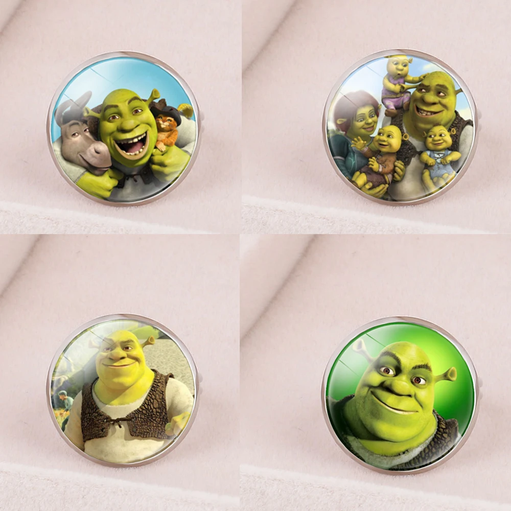 Модное регулируемое кольцо для мужчин и женщин аниме Рисунок стеклянный купол