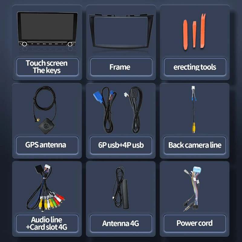 

KingChange Android 10.0 Auto Radio 9" Car Multimedia Player Stereo For Suzuki Swift 2011-2017 GPS Navigation