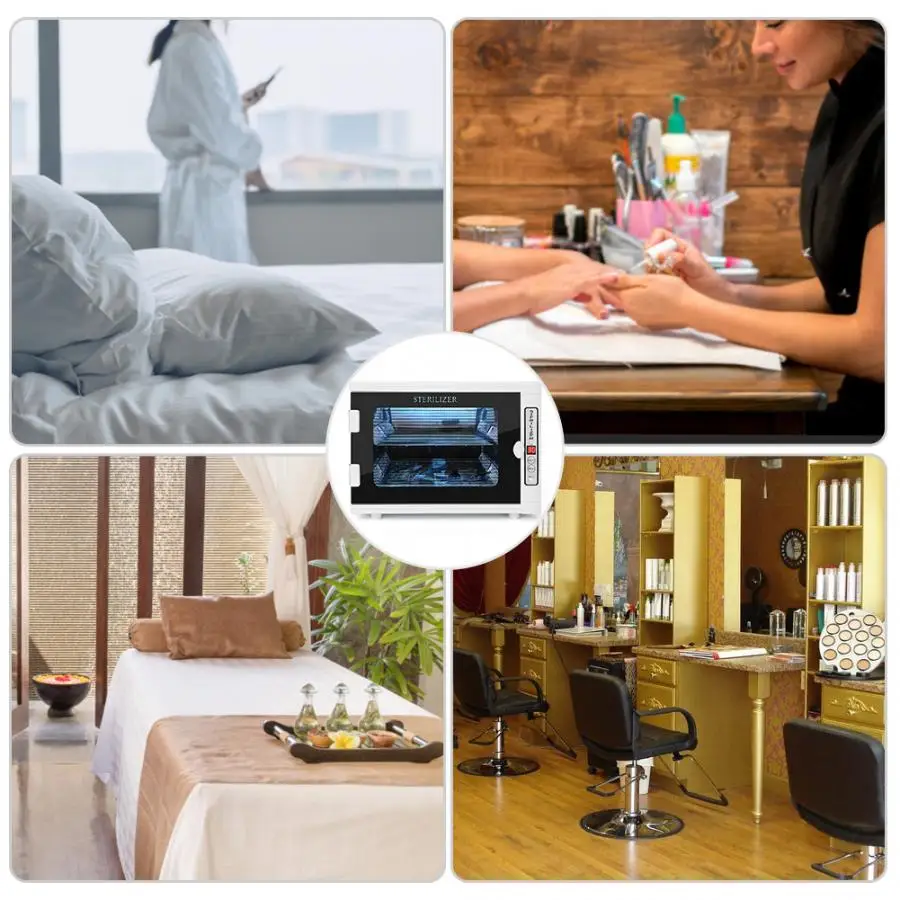 

10L Double Layer Sterilizer Ultraviolet Ozone Towel Cabinet UV Cleaning for Clothing Home Salon Hotel Sterilizer Machine