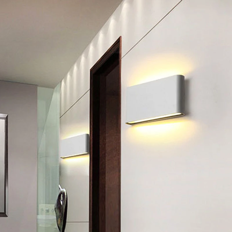 Светодиодная настенная лампа современный домашний светильник для лестниц