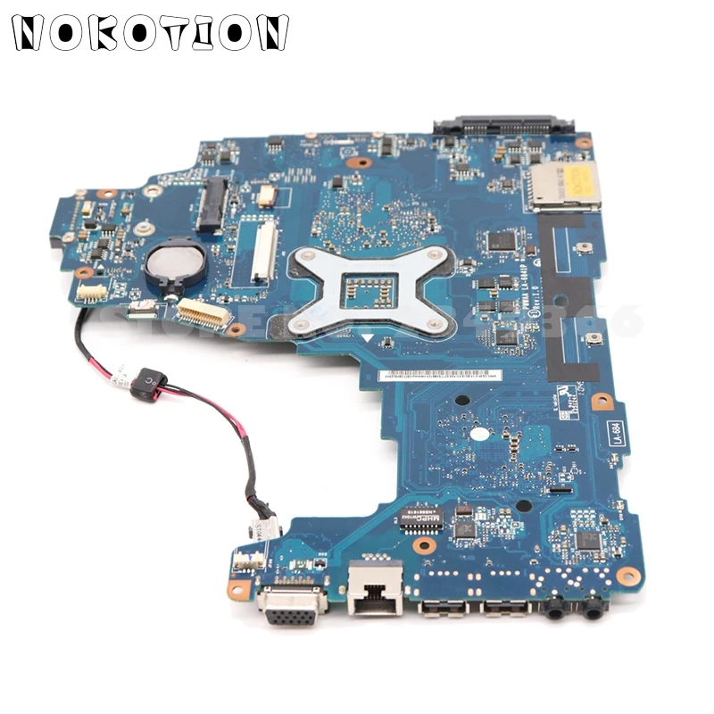 NOKOTION для Toshiba Satellite C660 Материнская плата ноутбука K000111590 PWWAA LA-6841P основная плата GL40 DDR3 процессор