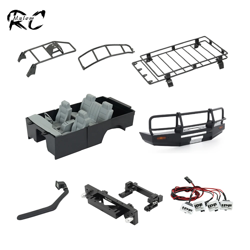 Багажник на крышу для салона автомобиля RUN80 TRX4 SCX10 держатель переднего бампера