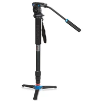 free shipping benro a38tds2 professional monopod for photo video especial for bird watching monopod head for dslr camera