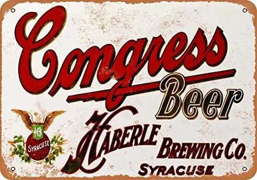 

Metal Sign - Congress Beer - Vintage Look