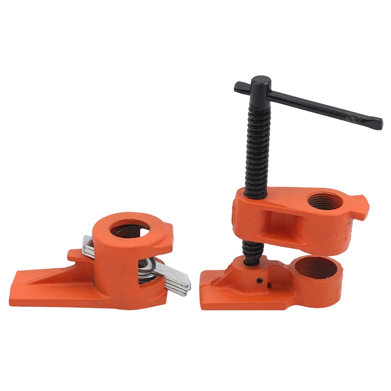 

Hot Sale 1/2 Inch Heavy Duty Pipe Clamp Woodworking Wood Gluing Pipe Pipe Clamp Fixture Carpenter Woodworking Home Tools