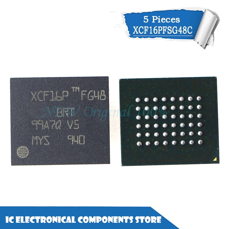 

New original XCF16PFS48C XCF16PFSG48C XCF16PFG48 BGA-48 5pcs/lot