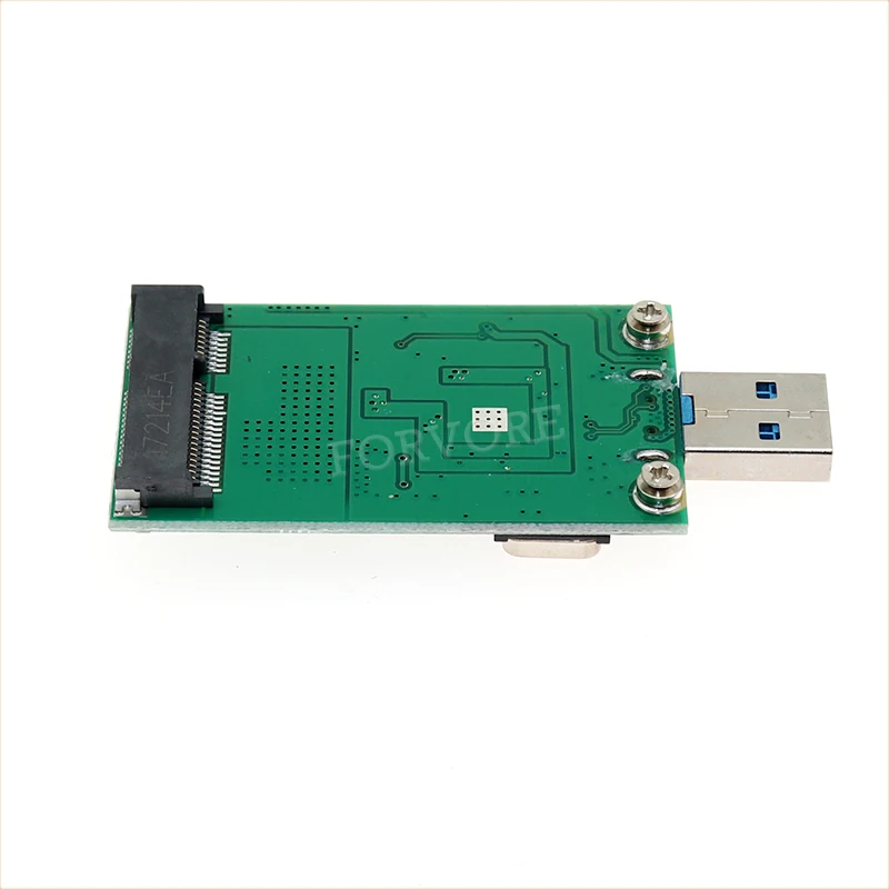 Mini USB 3 0 для PCIE mSATA внешняя карта адаптера SSD PCBA | Компьютеры и офис