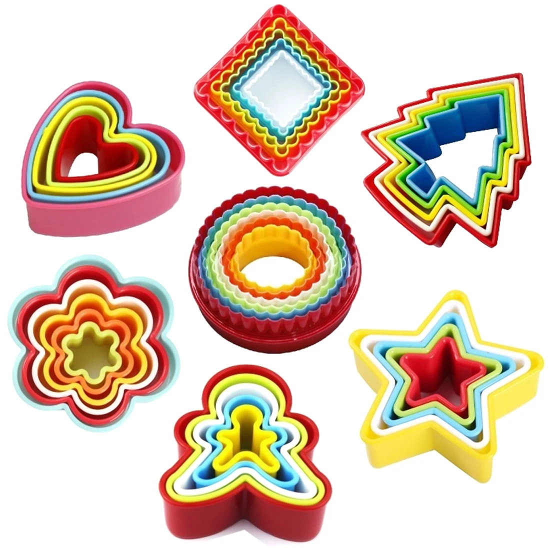 5 шт./6 шт./компл. оригинальные формочки для печенья в виде формы бисквит Фондант