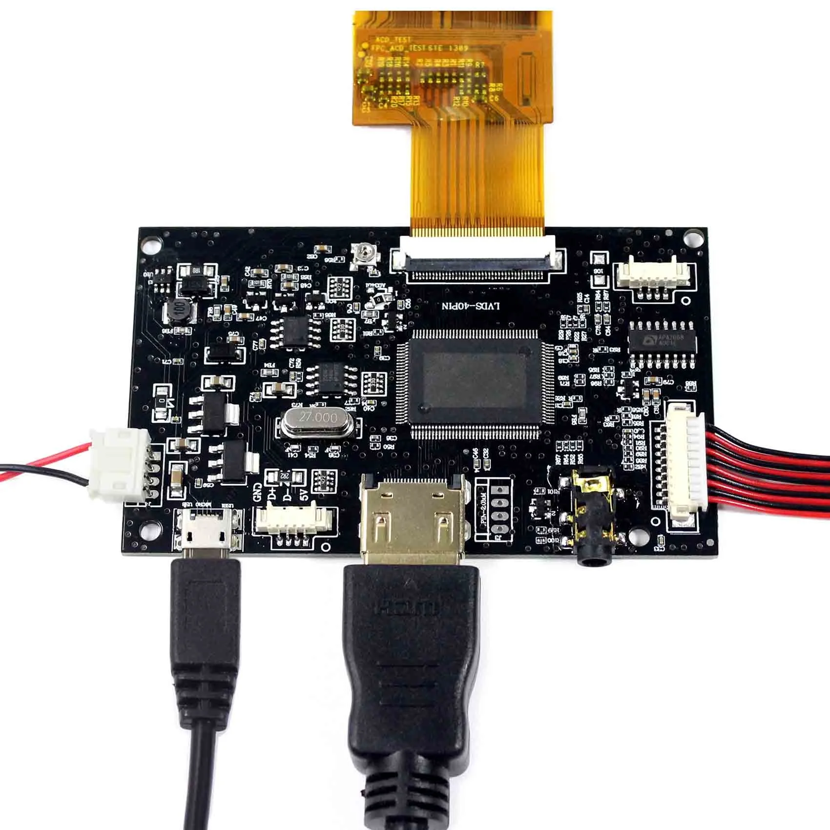 New 8 Inch LCD Display Screen 1024*768 Tablet HE080IA-01D Control Board Audio For Raspberry Pi 3B 2 1 VGA AV | Компьютеры и офис