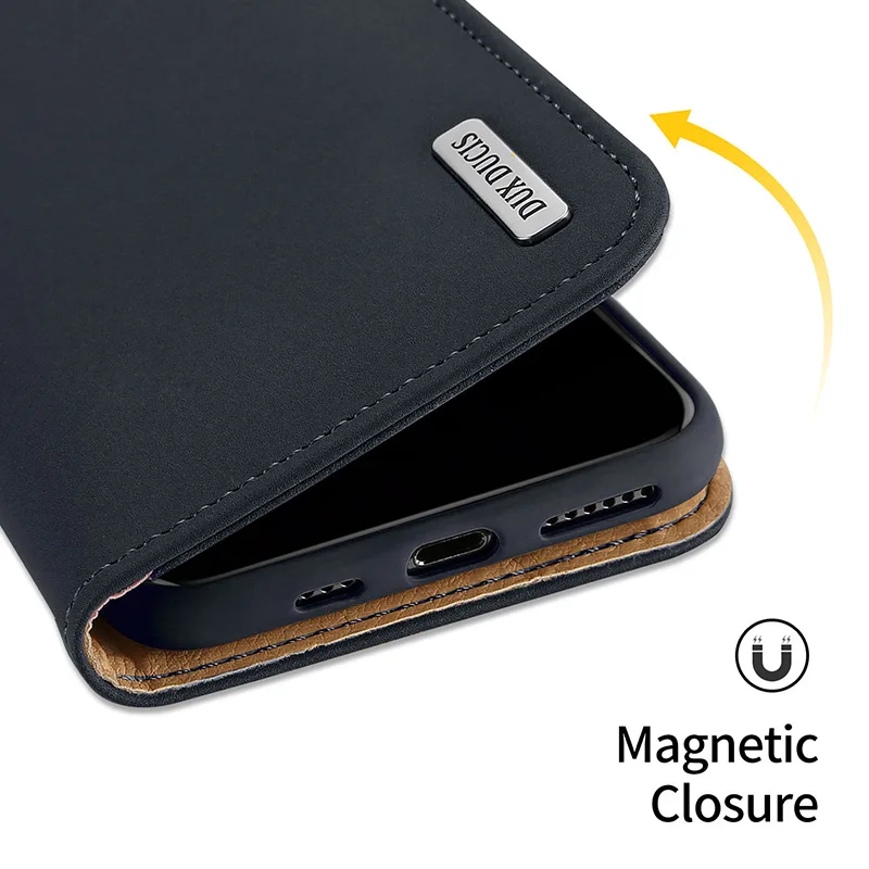 DUX DUCIS для Iphone 11Pro Max 11 Pro Роскошный кошелек из натуральной кожи Магнитный чехол для телефона Iphone X XS Max XR 7 8 Plus