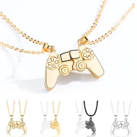 1pairs couple necklace game controller pendant necklace men game player game console funny jewelry necklaces for boy friend