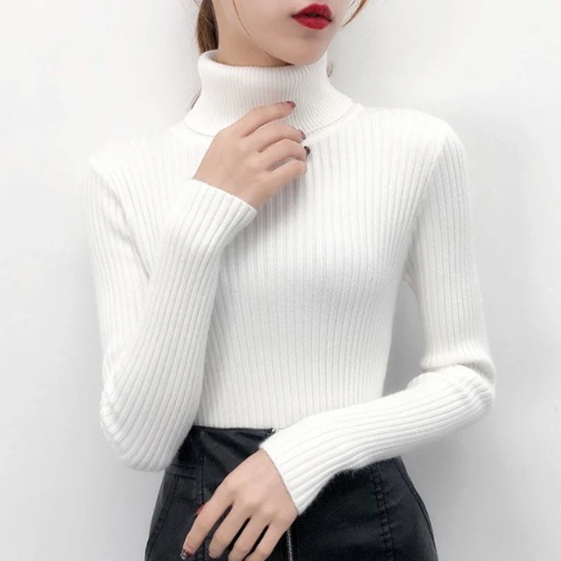 Sueter mujer invierno 2019 мягкий Элегантный женский свитер женская одежда с длинным рукавом