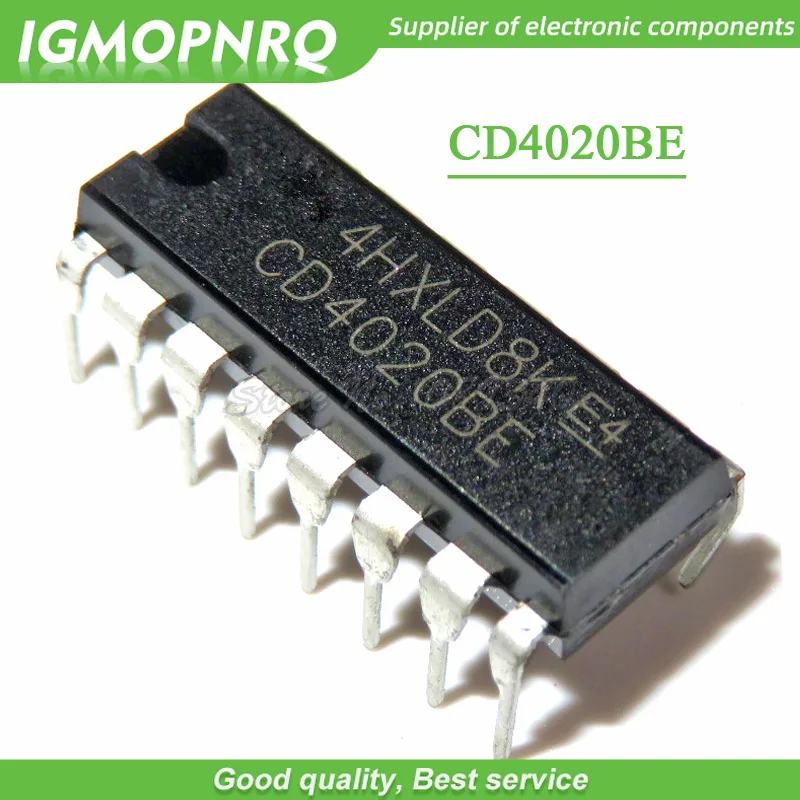10 шт. CD4020BE CD4020B CD4020 DIP-16 оригинал | Электронные компоненты и принадлежности