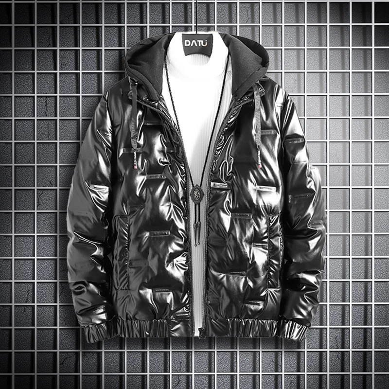 Winter mens jacket light down jacket for men fashion  trend of thickened warm white duck down  coat for men high quality