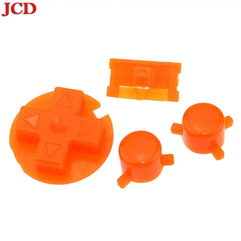 Разноцветные кнопки A B JCD для клавиатуры Gameboy Pocket красные синие желтые питания GBP On