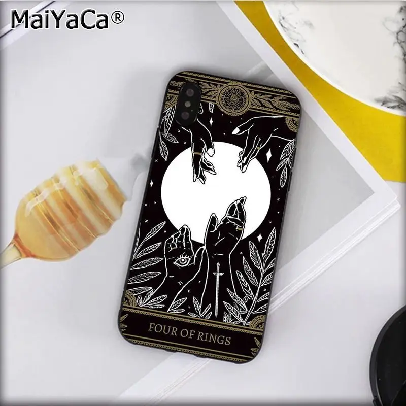 MaiYaCa Le Tarot Egyptien de Dusserre Art Customer High Quality Phone Case For iphone 12 11pro max 8 7 66S Plus X XS MAX 5 SE XR images - 6