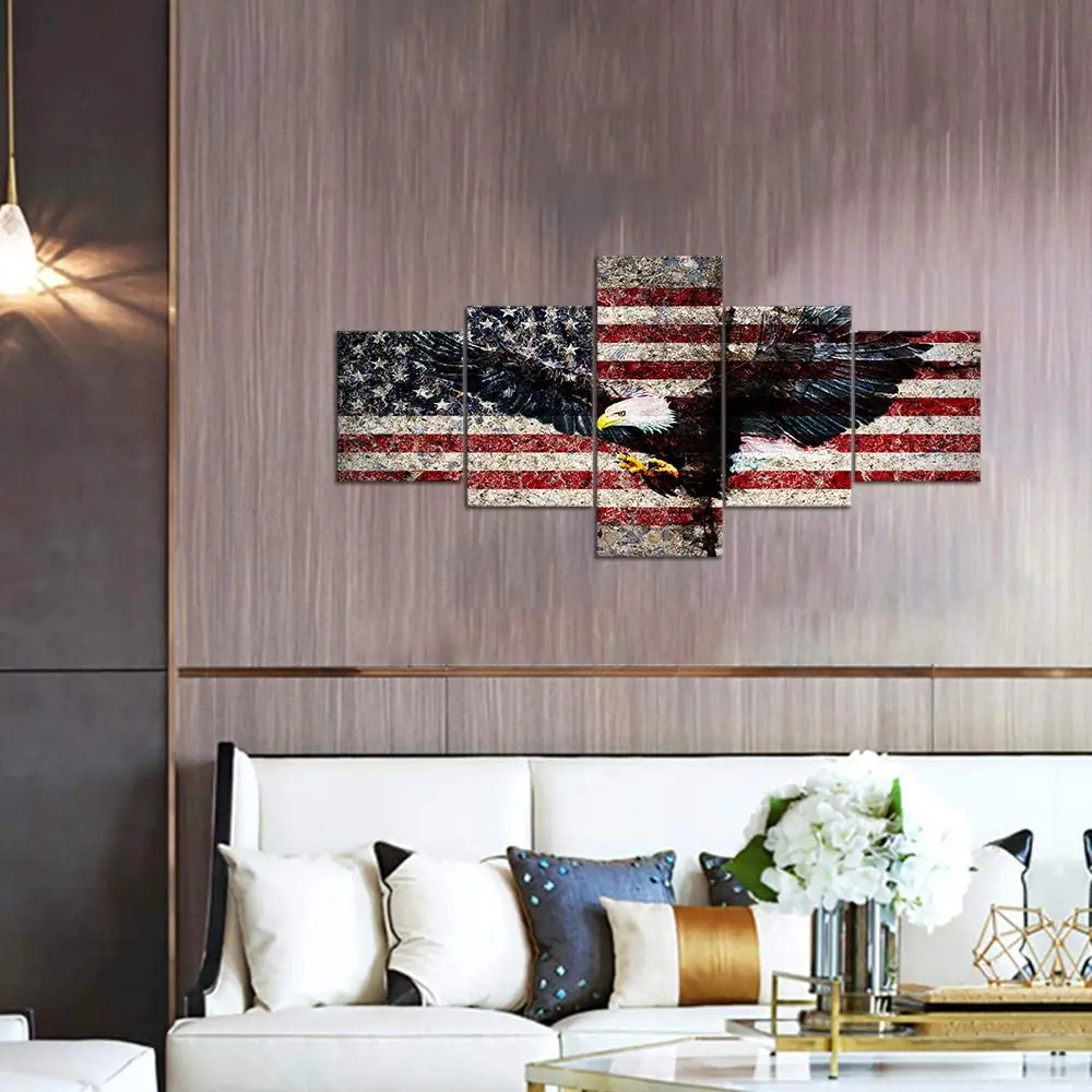 5 шт. настенные картины без рамки|Рисование и каллиграфия| |