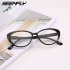 Очки Seemfly для чтения кошачий глаз для мужчин и женщин, ультралегкие пресбиопические увеличительные очки с диоптриями от + 1,0 до + 4,0