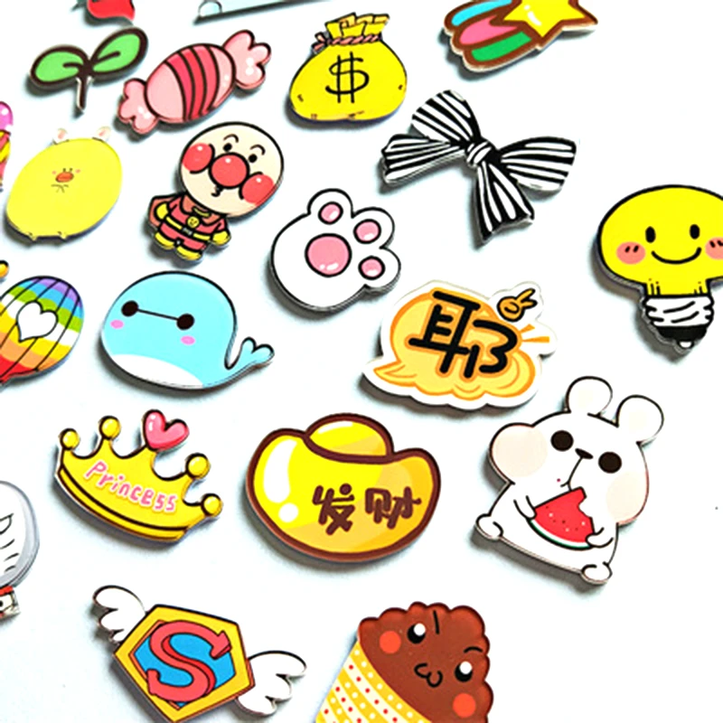 Рождественский Звездный воздушный шар акриловый кухонный декоративный магнит