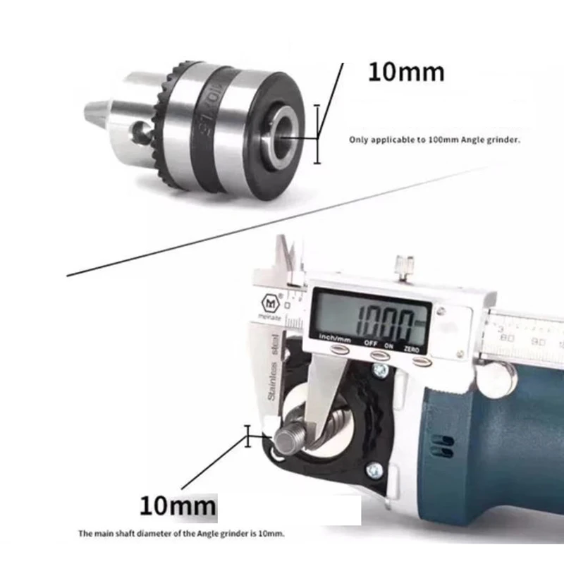 Угловая шлифовальная машина для ручной электродрели Специальный Патрон угловая
