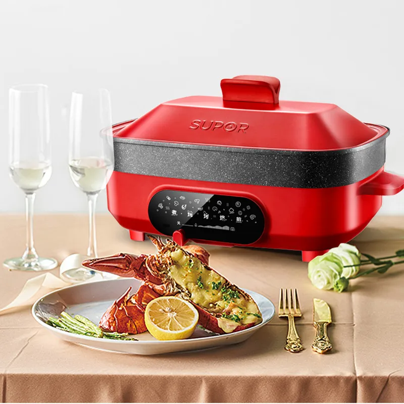 Многофункциональная электрическая Пароварка SUPOR электрическое барбекю