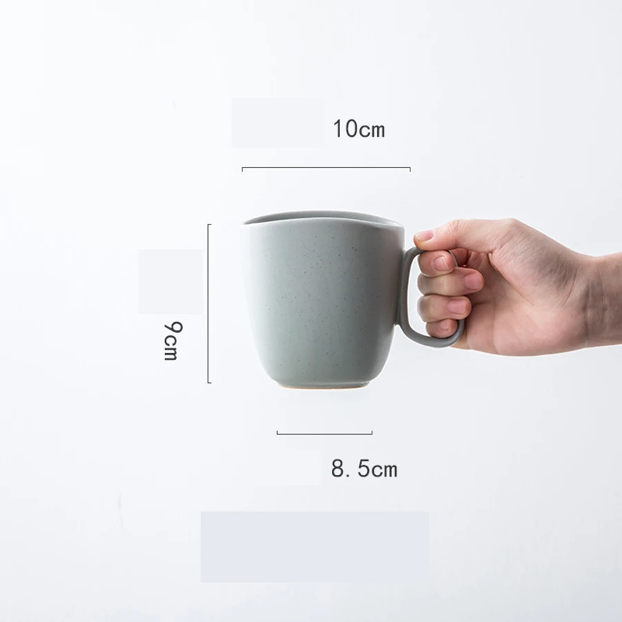 Большие керамические чашки кружка для кофе чашка чая фарфора эмалированные