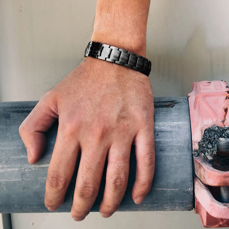 Турмалиновый магнитный браслет порошок от боли при артрите Энергетический