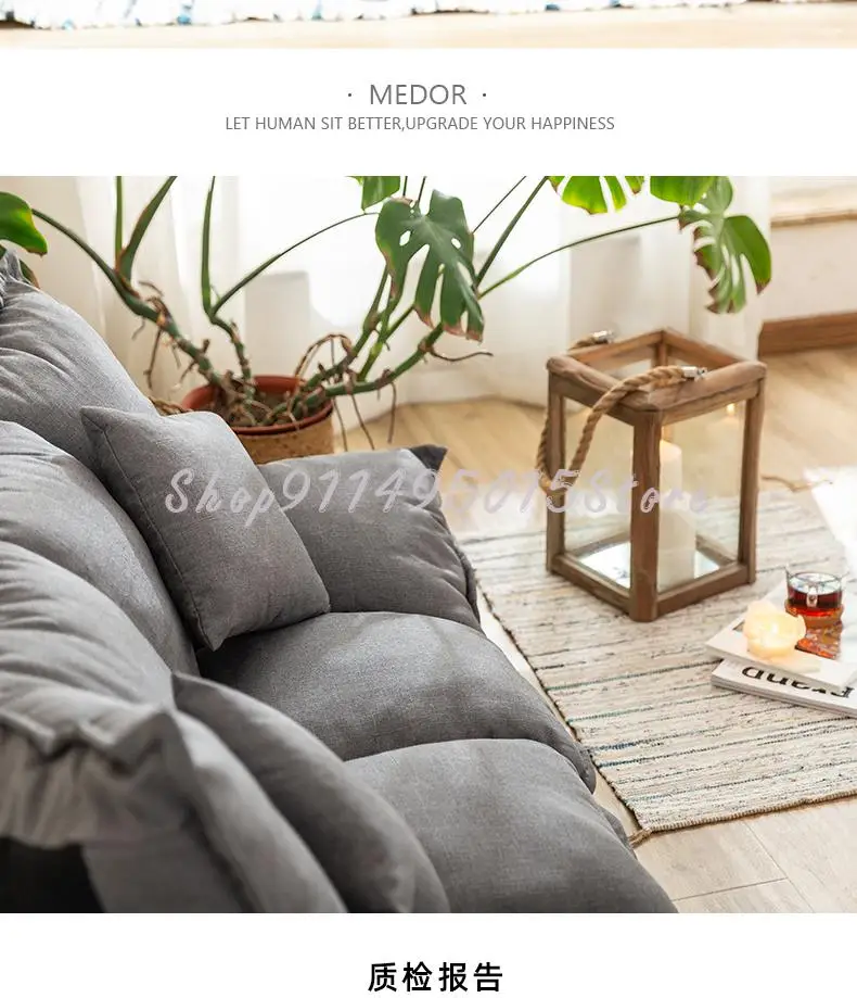 Ленивый диван-татами двойной складной простой маленький диван для спальни