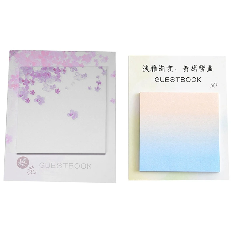 4 шт./партия Симпатичные Kawaii вишня в цвету Блокнот клейкая бумага для заметок