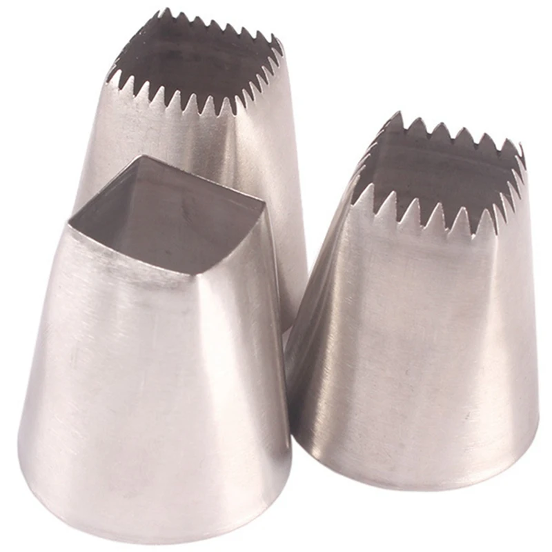 3 шт./компл. квадратные насадки для украшения торта | Дом и сад