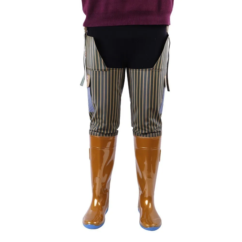 Сапоги рыболовные мягкие водостойкие выше колена из ПВХ 0 7 мм|Болотные сапоги для