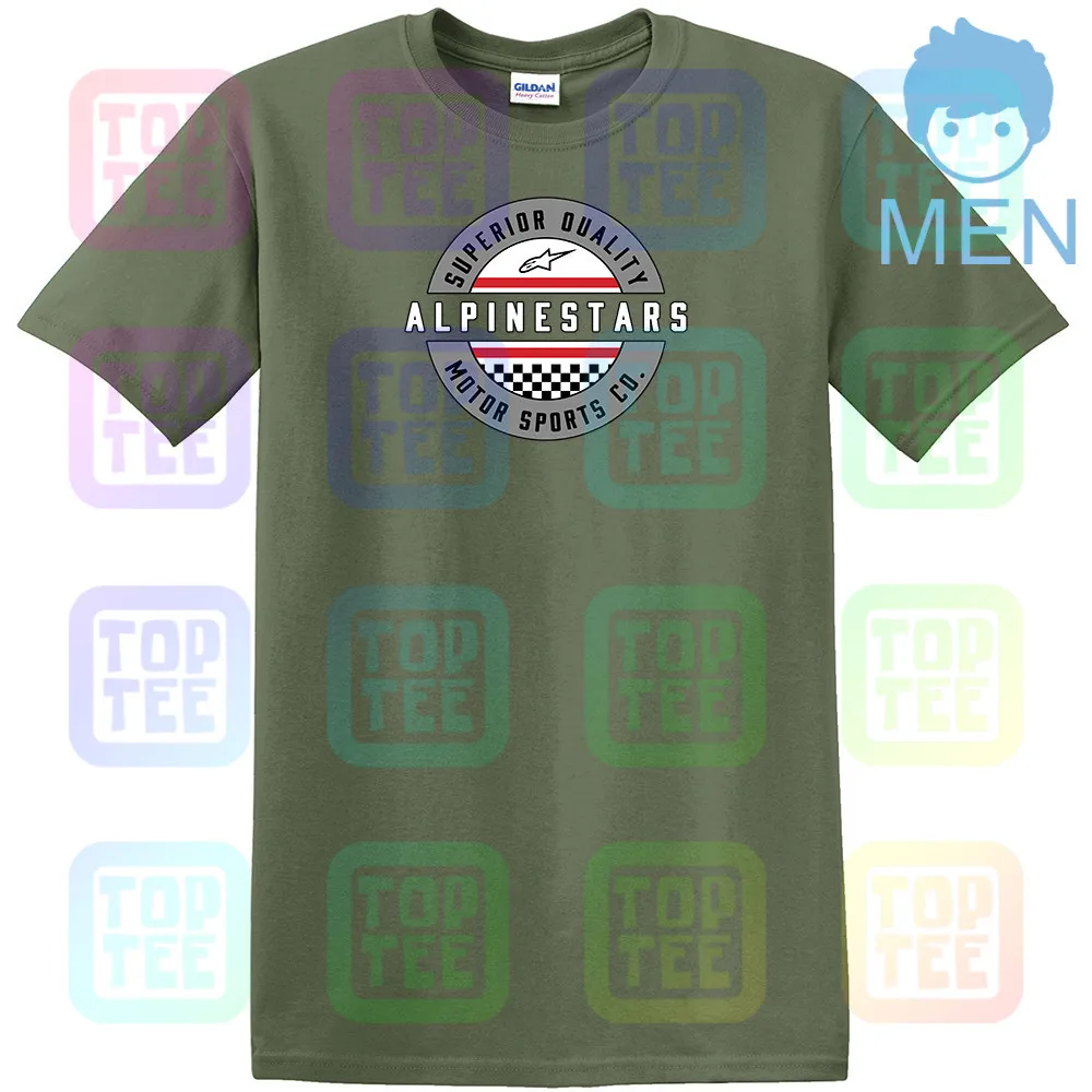 MEN-ARMY GREEN Футболка Alpine Star черный-1047-72020 - Цвет: MEN-ARMY GREEN