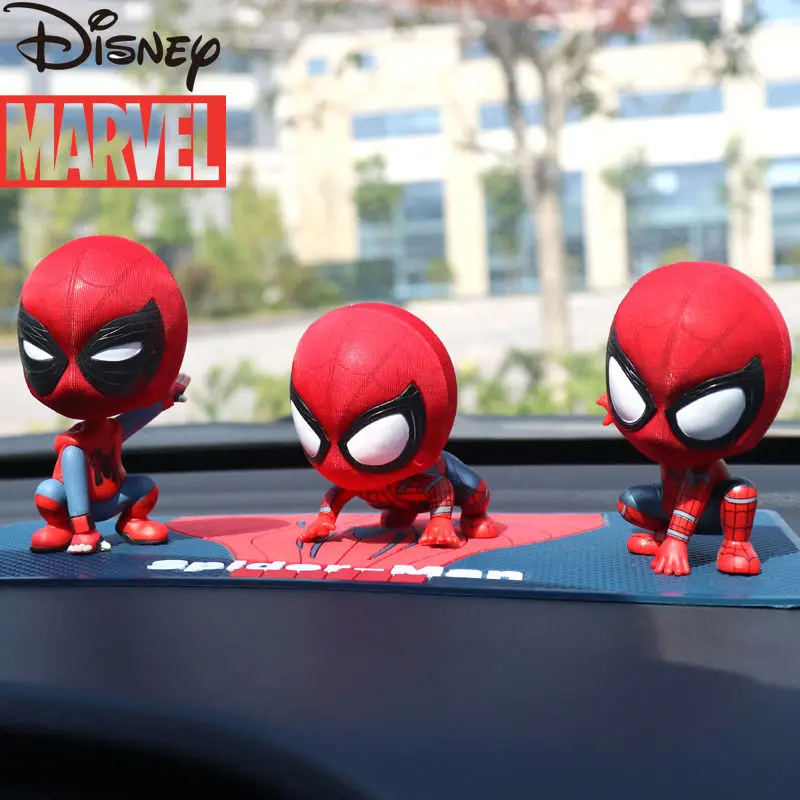 

Disney creative cute cartoon Marvel Spiderman car interior accessories shaking head doll car ornaments auto console ornaments